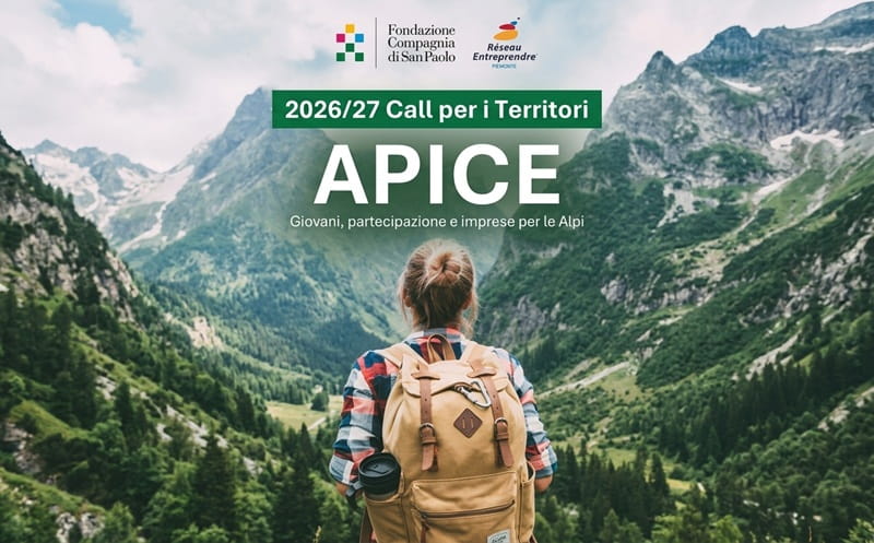 Bando APICE, cercasi due territori alpini per costruire nuove opportunità con i giovani 