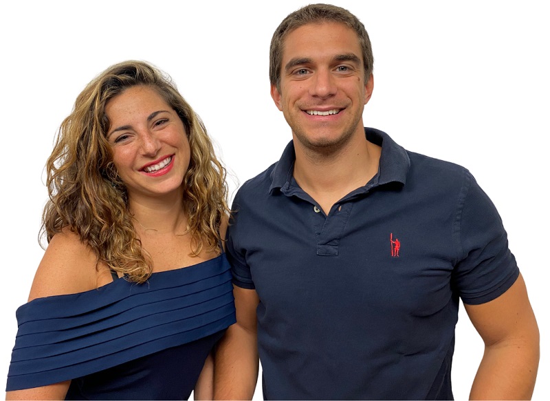 Alessio Boceda e Giulia DAmato cofondatori di Startup Geeks