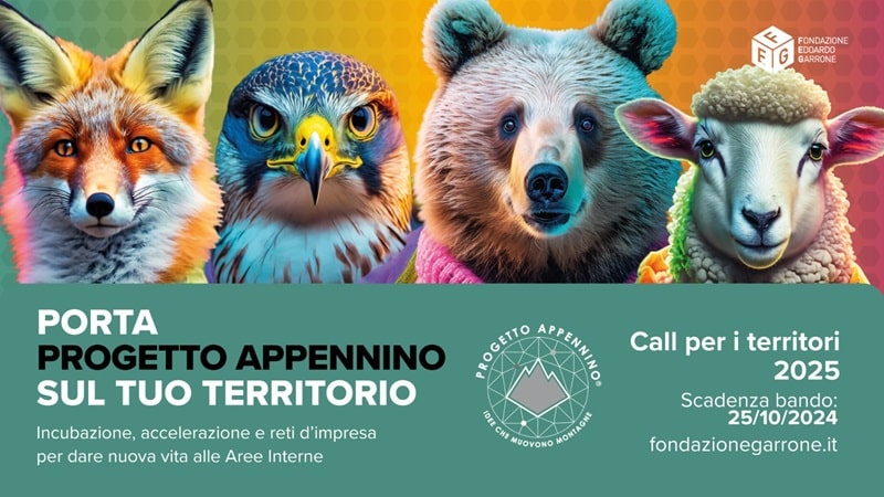 FEG Call per i territori Progetto Appennino 2025 grafica