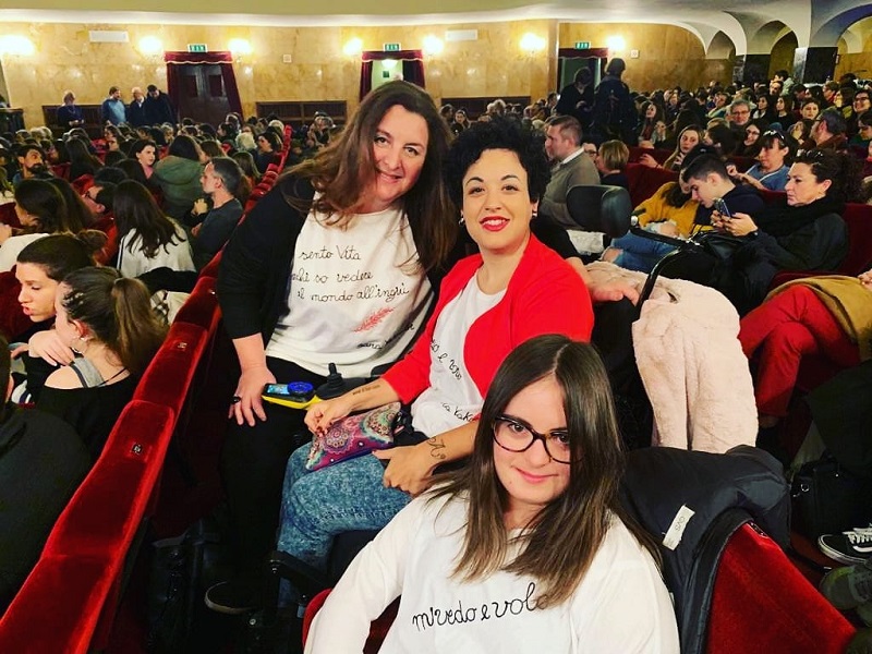 FOTO 2 Il team Barbara Montanari Elena Rasia e Sara Yakoubi