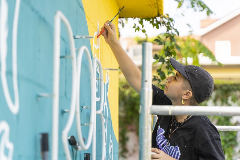 Murale Elena Zecchin Rob de Matt 3