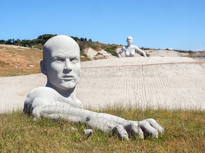 PECCIOLI Opere gruppo Naturaliter presso discarica LIB Cesura Luca Santese