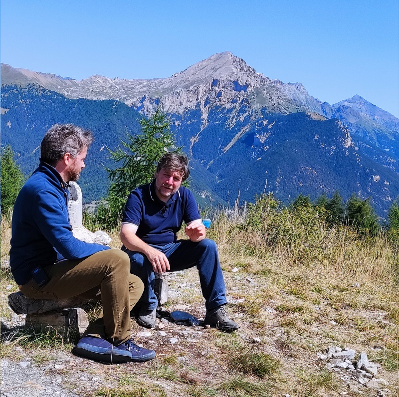 Paolo Melandri Luca Mercalli Apli Cozie Vazon Foto di Mirko Boncaldo