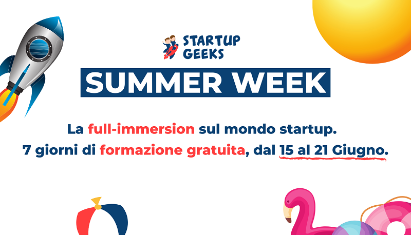 Startup Geeks Summer Week immagine
