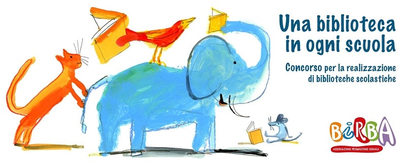 Una biblioteca in ogni scuola 2022 locandina