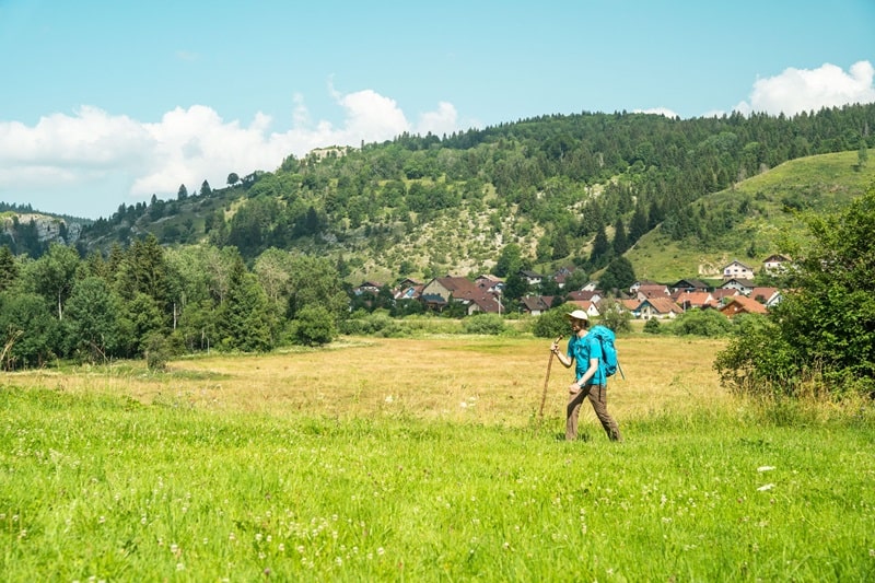 Via Francigena da Pontarlier a Jougne Francia 3