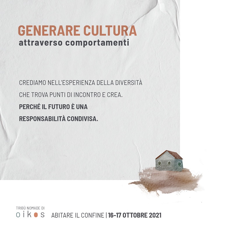 abitare il confine frase cultura