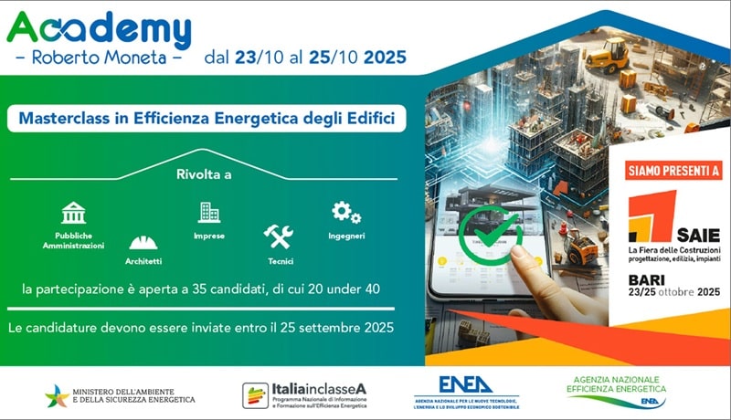 Nasce l’Academy “Roberto Moneta” di ENEA: formazione permanente sull’efficienza energetica 