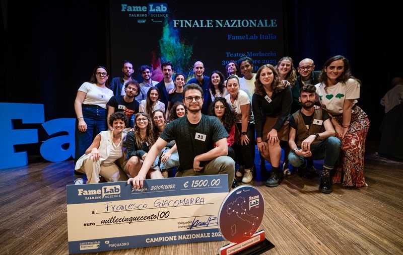 famelab giacomarra vincitore 2023
