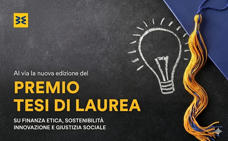 Premio tesi di laurea “Antonio Genovesi” 2026 sulla finanza etica