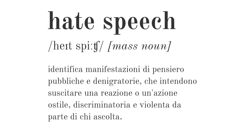 hate speech