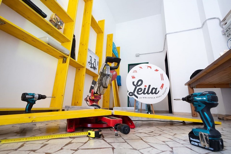 leila biblioteca oggetti