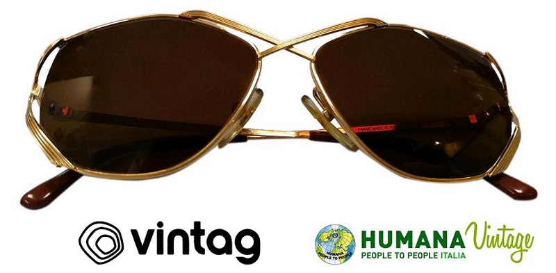 occhiali humana vintag