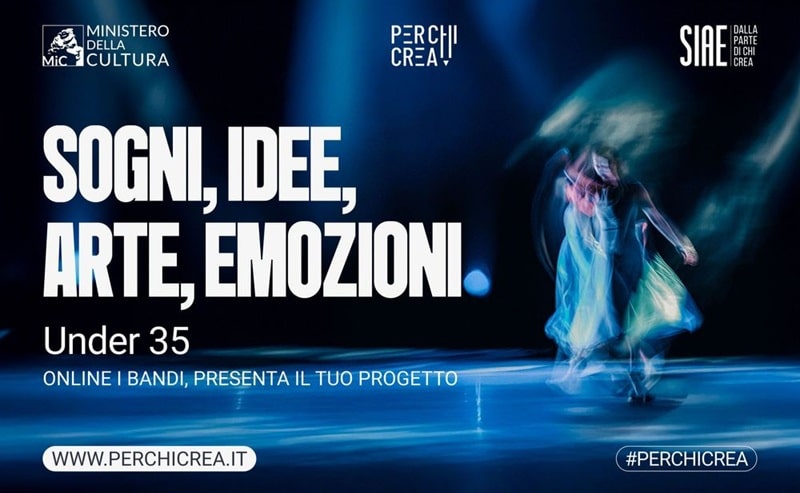 Per Chi Crea 2025. Quattro bandi per promuovere la creatività giovanile