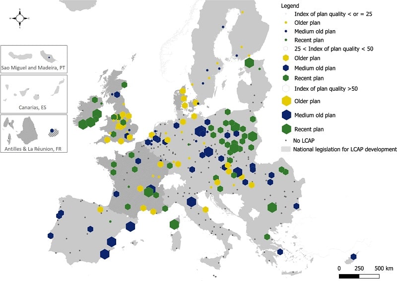 piani adattamento climatico mappa