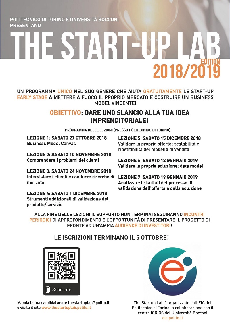 startup lab programma def
