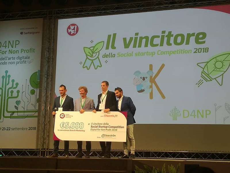 Youkoala vincitrice della Social Startup Competition vincitore social startup800
